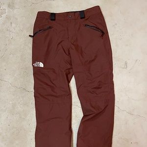 The North Face Burgundy Snow pants. Brand new (only used once)